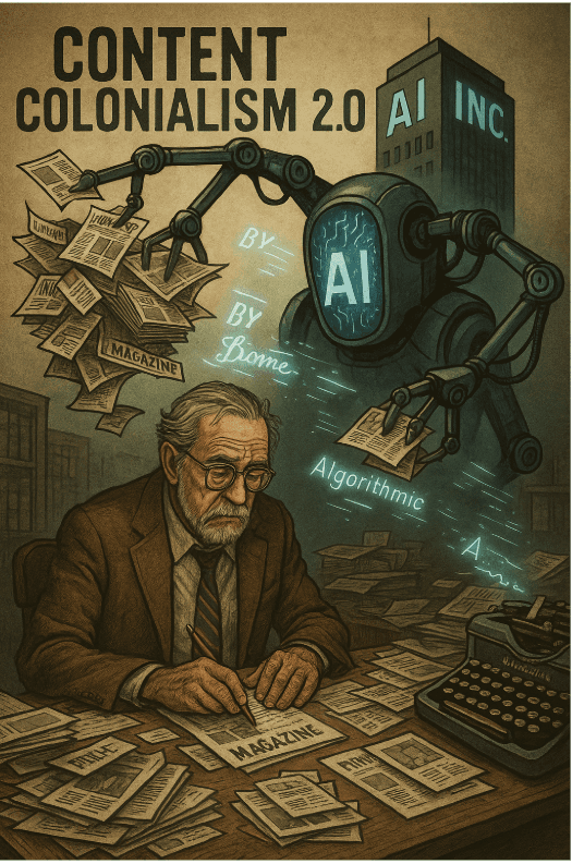 BoSacks Speaks Out: Content Colonialism 2.0 , The Great AI Land Grab Is On
